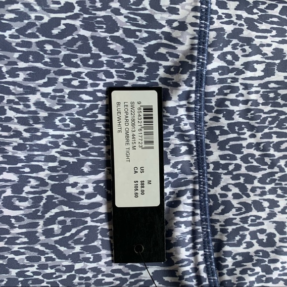 SoulCycle Leopard Ombre Tight NWT - Picture 5 of 6